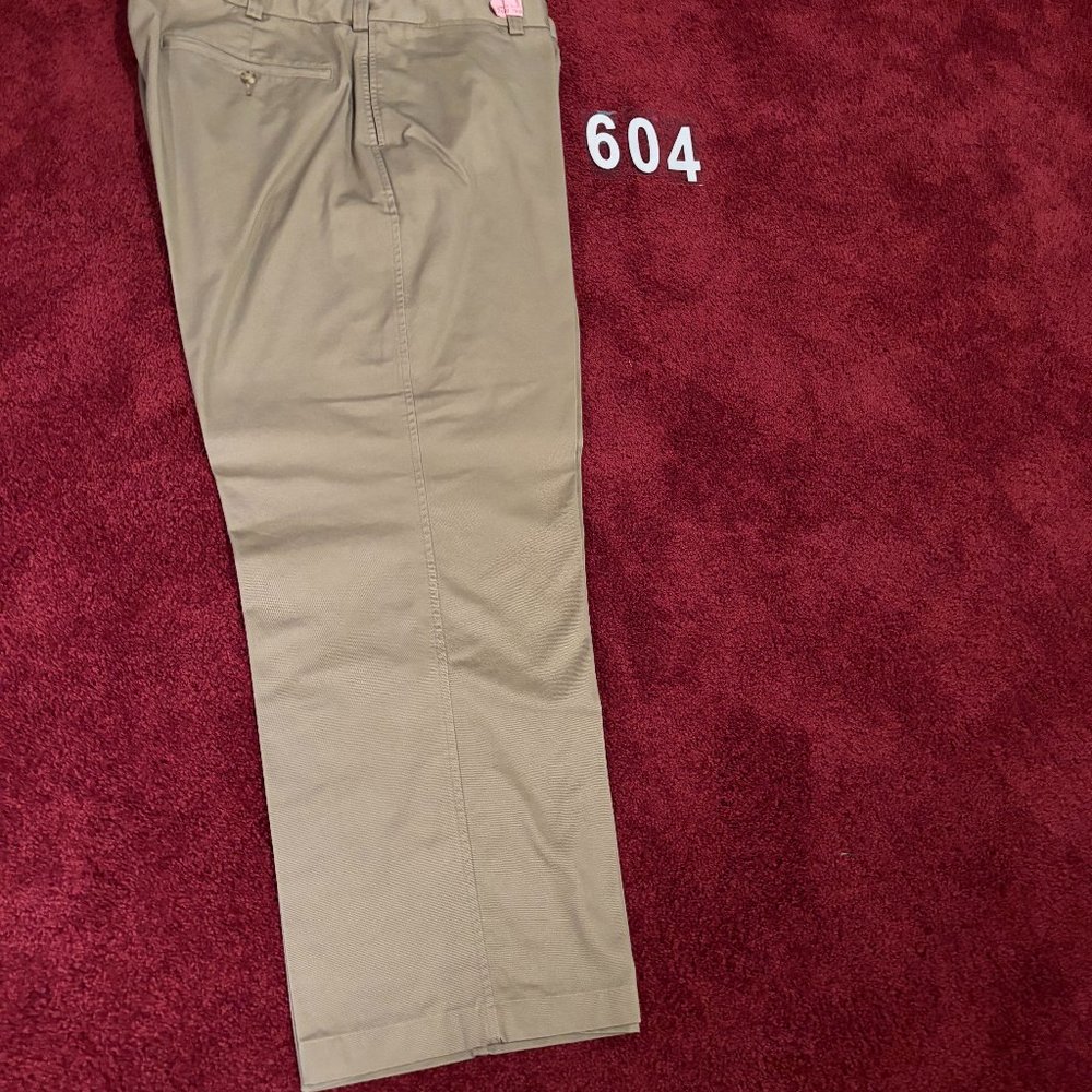 Duluth Trading Co. Tan Twill Slacks - 44W x 32L  #604